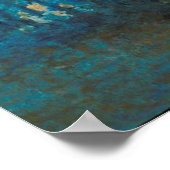 Station Saint Lazare Train door Claude Monet Poster (Hoek)