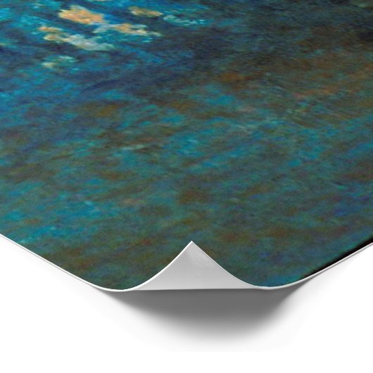 Station Saint Lazare Train door Claude Monet Poster (Hoek)