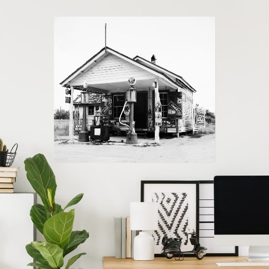 STATION SERVICE - NORTH CAROLINA - 1939 POSTER (Thuiskantoor)