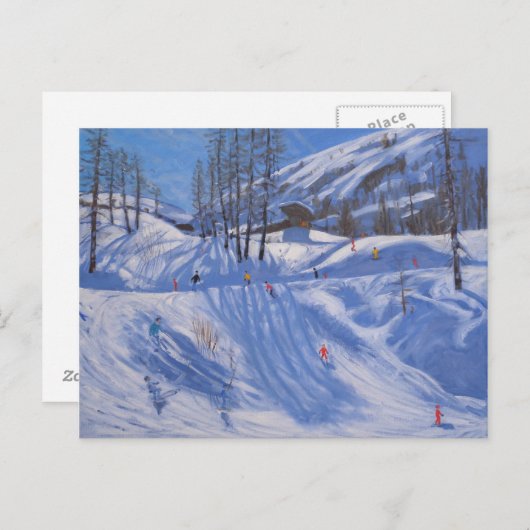 Station Ski Tignes 2009 Briefkaart (Voorkant / Achterkant)