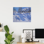 Station Ski Tignes 2009 Poster (Thuiskantoor)