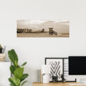 Station South Beach Miami Life Guard Poster (Thuiskantoor)