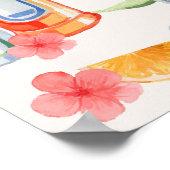 Station Spritz | Handtekening Drink Bruiloft Poster (Hoek)