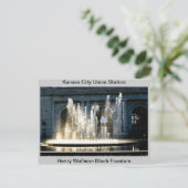 Station van de Unie Briefkaart (Staand voorkant)