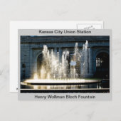 Station van de Unie Briefkaart (Voorkant / Achterkant)