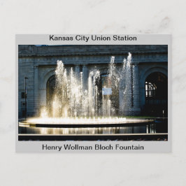 Station van de Unie Briefkaart