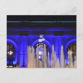 Station van de Unie in Blue, Kansas City, Missouri Briefkaart