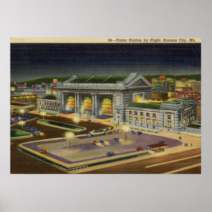 Station van de Unie, Kansas City, Missouri  Poster