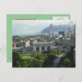 Station van de Unie - Kansas City, Mo Briefkaart (Voorkant / Achterkant)