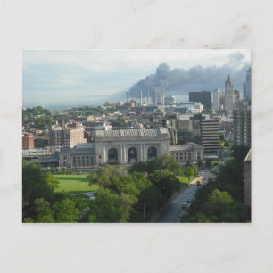Station van de Unie - Kansas City, Mo Briefkaart