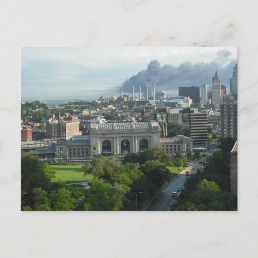 Station van de Unie - Kansas City, Mo Briefkaart (Voorkant)