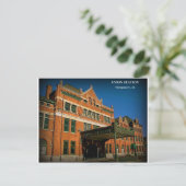 STATION VAN DE UNIE - Montgomery, Alabama Briefkaart (Staand voorkant)