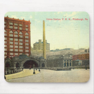 Station van de Unie, Pittsburgh PA 1910 Muismat