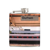 station van Durham Heupfles (Voorkant)