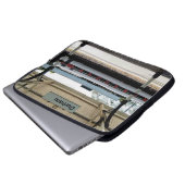 station van Durham Laptop Sleeve (Voorkant onderkant)