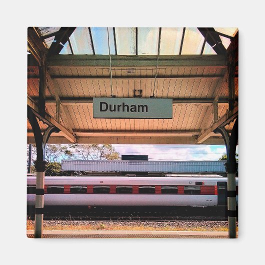 station van Durham Magneet (Voorkant)