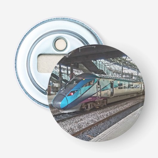 station van Leeds Button Flesopener (Voorkant)