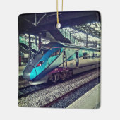 station van Leeds Keramisch Ornament (Links)