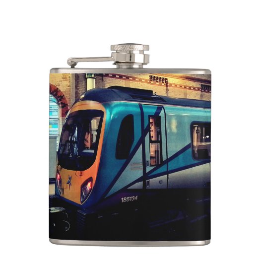 station van Manchester Heupfles (Voorkant)