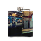 station van Manchester Heupfles (Achterkant)