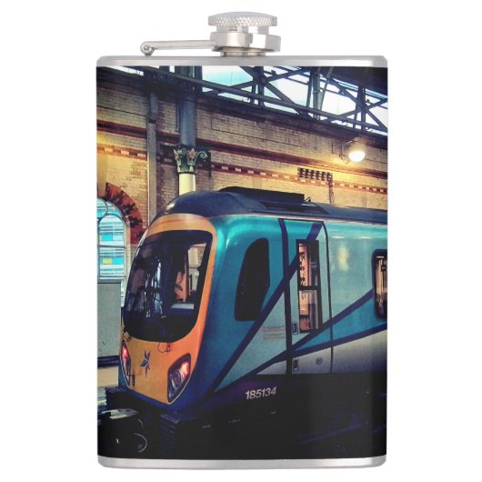 station van Manchester Heupfles (Voorkant)