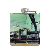 Station van Manchester, met uitzicht Heupfles (Achterkant)