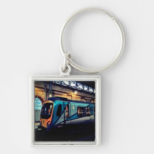 station van Manchester Sleutelhanger (Voorkant)