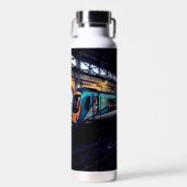 station van Manchester Waterfles (Voorkant)