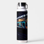 station van Manchester Waterfles (Achterkant)