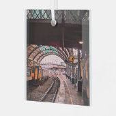 station van Newcastle Glas Ornament (Voorkant links)
