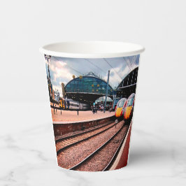 station van Newcastle Papieren Bekers