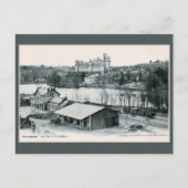 station van Pierrefonds Oise Castle Briefkaart (Voorkant)