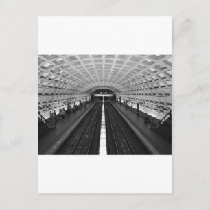 station van washington-dc briefkaart