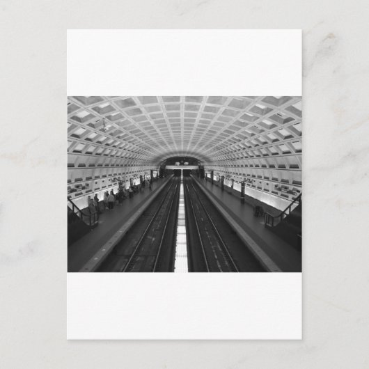 station van washington-dc briefkaart (Voorkant)