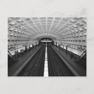 station van washington-dc briefkaart