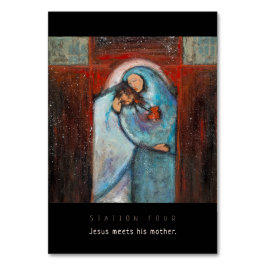 Station vier: Jezus ontmoet moeder Kaart