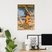  station voor cruise  Royal Mail Poster (Thuiskantoor)