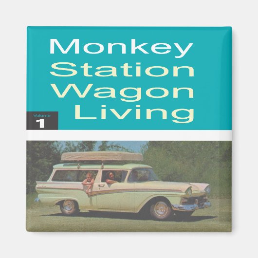 STATION WAGO LIVING MAGNEET (Voorkant)