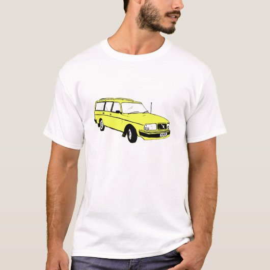 Station Wagon - Gepersonaliseerd T-shirt (Voorkant)