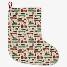 Station Wagon Mantel Kerstsfeer Grote Kerstsok