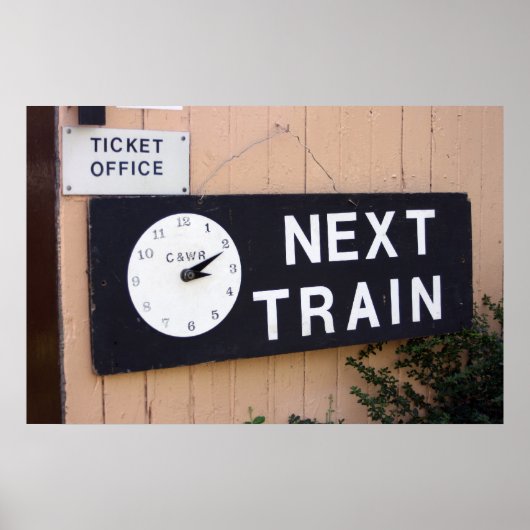 station Wallingford, Oxfordshire, Verenigd Koninkr Poster (Voorkant)