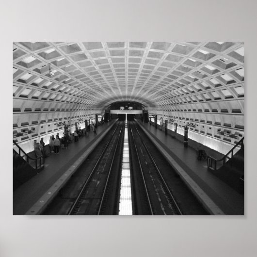 Station Washington DC Train Poster (Voorkant)