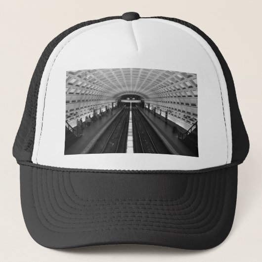 Station Washington DC Train Trucker Pet (Voorkant)