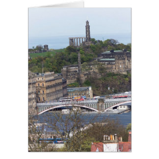 Station Waverley en andere monumenten in Edinburgh
