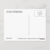 Station York Briefkaart (Achterkant)