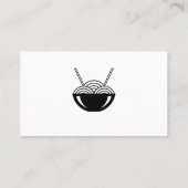 Stationair Bowl met knuppels Visitekaartje (Achterkant)