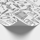 Stationair draaiboek cadeaupapier (Hoek)