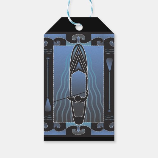 Stationair draaibord cadeaulabel (Voorkant)