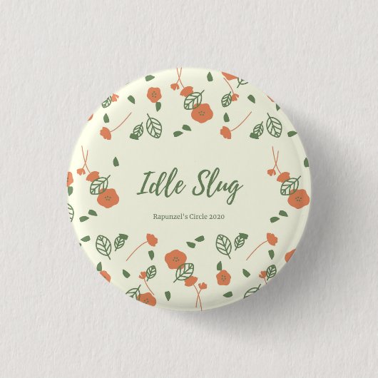 Stationair draaien van SluG Pin Ronde Button 3,2 Cm (Voorkant)