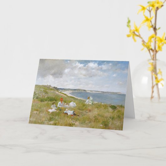 stationair draaien | William Merritt Chase Kaart (Gele Bloem)